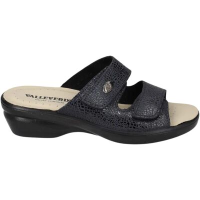 Valleverde Pantofole e Ciabatte Donna - 25312C blu 40 Valleverde Pantofole e Ciabatte Donna - 25312C blu 40