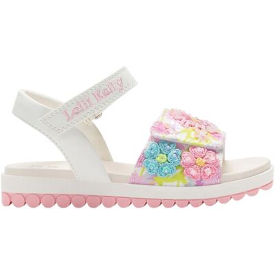 Lelli Kelly Sandali Bambina ELOISE - LKCD4890 bianco 29 Lelli Kelly Sandali Bambina ELOISE - LKCD4890 bianco 29