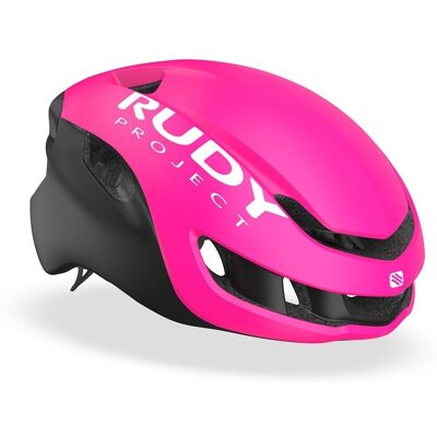 Casco Rosa Fluorescente Rudy Project Nytron - S-M Ciclismo Sicurezza Casco Rosa Fluorescente Rudy Project Nytron - S-M Ciclismo Sicurezza