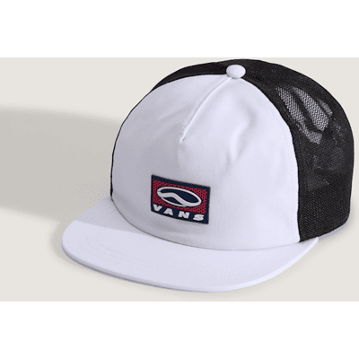 Vans Cappellino trucker Sidestripe, Uomo, Bianco, Taglia: Taglia unica Vans Cappellino trucker Sidestripe, Uomo, Bianco, Taglia: Taglia unica