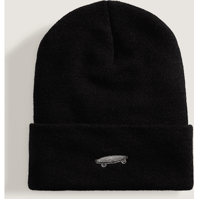 Vans Salton Tall Cuff Beanie Black, Uomo, Nero, Taglia: Taglia unica Vans Salton Tall Cuff Beanie Black, Uomo, Nero, Taglia: Taglia unica