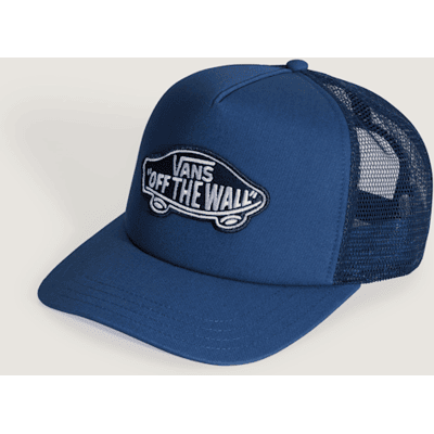 Vans Cappellino trucker Classic Patch, Uomo, Blu, Taglia: Taglia unica Vans Cappellino trucker Classic Patch, Uomo, Blu, Taglia: Taglia unica