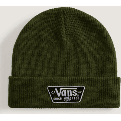 Vans Knu Patch Beanie Green Balsam, Uomo, Verde, Taglia: Taglia unica Vans Knu Patch Beanie Green Balsam, Uomo, Verde, Taglia: Taglia unica