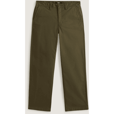 Vans Pantaloni chino dritti Authentic, Uomo, Verde, Taglia: 29 Vans Pantaloni chino dritti Authentic, Uomo, Verde, Taglia: 29