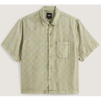 Vans Camicia Van Doren Check Camp, Uomo, Beige, Taglia: XS Vans Camicia Van Doren Check Camp, Uomo, Beige, Taglia: XS