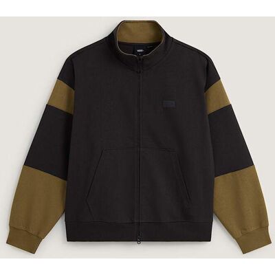Vans Giacca con collo a lupetto e zip intera Retro Sport, Uomo, Nero, Taglia: M Vans Giacca con collo a lupetto e zip intera Retro Sport, Uomo, Nero, Taglia: M