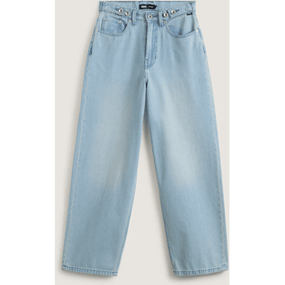 Vans Pantaloni baggy in denim Check-5, Donna, Blu, Taglia: 26 Vans Pantaloni baggy in denim Check-5, Donna, Blu, Taglia: 26