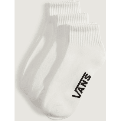 Vans Calzettoni Classic Quarter (3 paia), Uomo, Bianco, Taglia: M (38.5-42) Vans Calzettoni Classic Quarter (3 paia), Uomo, Bianco, Taglia: M (38.5-42)