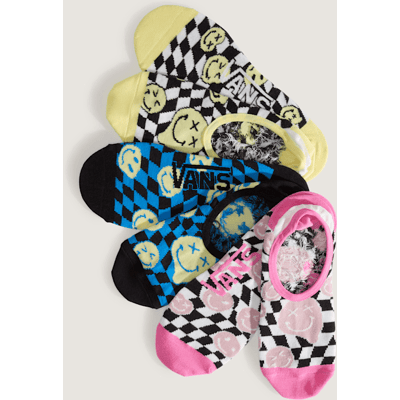Vans Calzini Ticker Canoodle Checkerboard (3 paia), Uomo, Giallo, Taglia: L (42.5-47) Vans Calzini Ticker Canoodle Checkerboard (3 paia), Uomo, Giallo, Taglia: L (42.5-47)
