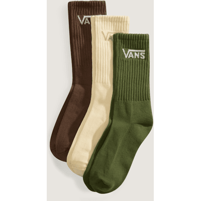 Vans Calzettoni Classic (3 paia), Uomo, Verde, Taglia: M (38.5-42) Vans Calzettoni Classic (3 paia), Uomo, Verde, Taglia: M (38.5-42)