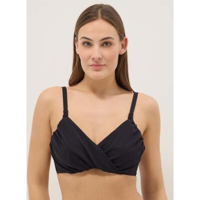 OVS , Top Bikini Nero In Tessuto Elasticizzato Con Effetto Shaping, Donna, Nero, Taglia: 7 OVS , Top Bikini Nero In Tessuto Elasticizzato Con Effetto Shaping, Donna, Nero, Taglia: 7