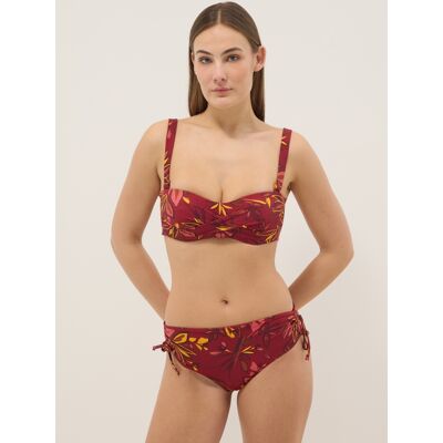 OVS , Slip Da Mare In Tessuto Elasticizzato Multicolor Con Motivo Floreale, Donna, Multicolor, Taglia: 4 OVS , Slip Da Mare In Tessuto Elasticizzato Multicolor Con Motivo Floreale, Donna, Multicolor, Taglia: 4
