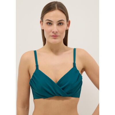OVS , Top Bikini Verde In Tessuto Elasticizzato Con Effetto Shaping, Donna, Verde, Taglia: 5 OVS , Top Bikini Verde In Tessuto Elasticizzato Con Effetto Shaping, Donna, Verde, Taglia: 5