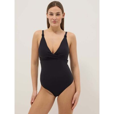 OVS , Costume Intero Nero In Tessuto Elasticizzato, Donna, Nero, Taglia: 3 OVS , Costume Intero Nero In Tessuto Elasticizzato, Donna, Nero, Taglia: 3