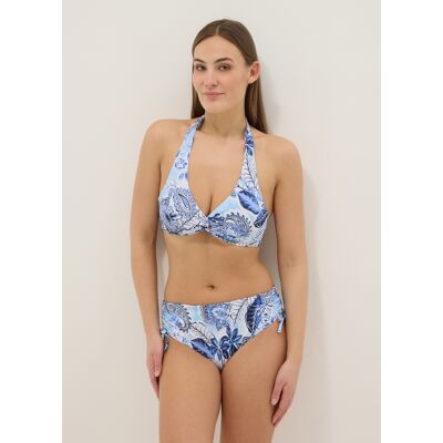OVS , Slip Bikini Azzurro In Tessuto Elasticizzato Con Laccetti Laterali, Donna, Blu, Taglia: 6 OVS , Slip Bikini Azzurro In Tessuto Elasticizzato Con Laccetti Laterali, Donna, Blu, Taglia: 6