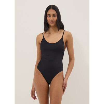OVS , Costume Intero Aderente Nero, Donna, Nero, Taglia: 4 OVS , Costume Intero Aderente Nero, Donna, Nero, Taglia: 4