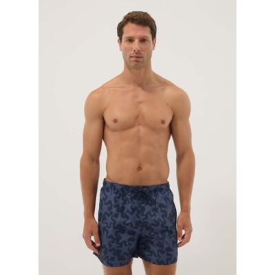 OVS , Boxer Mare Blu Con Stampa Stelle Marine, Uomo, Blu, Taglia: L OVS , Boxer Mare Blu Con Stampa Stelle Marine, Uomo, Blu, Taglia: L