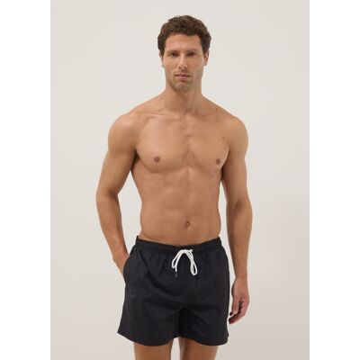OVS , Boxer Da Mare Neri Regular Fit Con Coulisse, Uomo, Nero, Taglia: XL OVS , Boxer Da Mare Neri Regular Fit Con Coulisse, Uomo, Nero, Taglia: XL