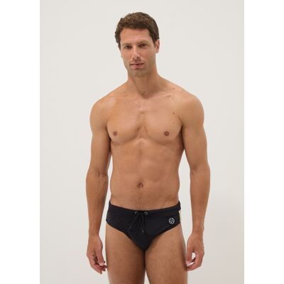 MAUI , Slip Mare Nero Con Vita Elastica, Uomo, Nero, Taglia: XL MAUI , Slip Mare Nero Con Vita Elastica, Uomo, Nero, Taglia: XL