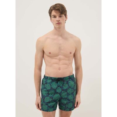 MAUI , Boxer Da Mare Con Fantasia Tropicale Multicolor, Uomo, Multicolor, Taglia: M MAUI , Boxer Da Mare Con Fantasia Tropicale Multicolor, Uomo, Multicolor, Taglia: M