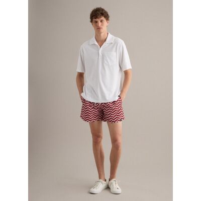 PIOMBO , Boxer Mare Rosso Con Fantasia Ondulata, Uomo, Rosso, Taglia: XXL PIOMBO , Boxer Mare Rosso Con Fantasia Ondulata, Uomo, Rosso, Taglia: XXL