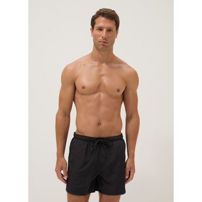 MAUI , Boxer Mare Nero Con Vita Elasticizzata E Coulisse, Uomo, Nero, Taglia: L MAUI , Boxer Mare Nero Con Vita Elasticizzata E Coulisse, Uomo, Nero, Taglia: L