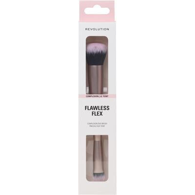 Revolution , Flawless Flex Pennello Viso Duo, Donna, Rosa, Taglia: FASUL Revolution , Flawless Flex Pennello Viso Duo, Donna, Rosa, Taglia: FASUL