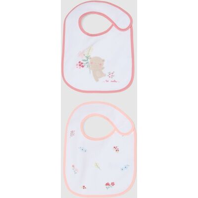 FAGOTTINO , Bipack Bavaglini In Misto Cotone Multicolor Da Neonata Con Decori, Multicolor, Taglia: T.U. FAGOTTINO , Bipack Bavaglini In Misto Cotone Multicolor Da Neonata Con Decori, Multicolor, Taglia: T.U.