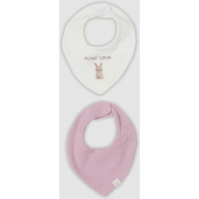 FAGOTTINO , Bipack Di Bavaglini Multicolor In Cotone Organico Elasticizzato Per Neonata, Multicolor, Taglia: T.U. FAGOTTINO , Bipack Di Bavaglini Multicolor In Cotone Organico Elasticizzato Per Neonata, Multicolor, Taglia: T.U.