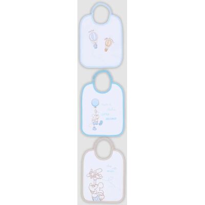 FAGOTTINO , Tripack Di Bavaglini In Cotone Organico Con Grafiche Mickey Mouse Per Neonato, Multicolor, Taglia: T.U. FAGOTTINO , Tripack Di Bavaglini In Cotone Organico Con Grafiche Mickey Mouse Per Neonato, Multicolor, Taglia: T.U.