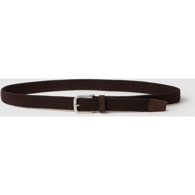 OVS , Cintura Intrecciata Marrone Con Fibbia Metallica, Uomo, Marrone, Taglia: 120-125 cm OVS , Cintura Intrecciata Marrone Con Fibbia Metallica, Uomo, Marrone, Taglia: 120-125 cm