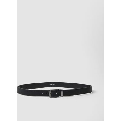 OVS , Cintura Nera Con Fibbia Rettangolare, Uomo, Nero, Taglia: 100-105 cm OVS , Cintura Nera Con Fibbia Rettangolare, Uomo, Nero, Taglia: 100-105 cm