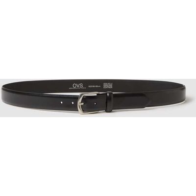 OVS , Cintura In Vera Pelle Nera Con Fibbia In Metallo, Uomo, Nero, Taglia: 100-105 cm OVS , Cintura In Vera Pelle Nera Con Fibbia In Metallo, Uomo, Nero, Taglia: 100-105 cm