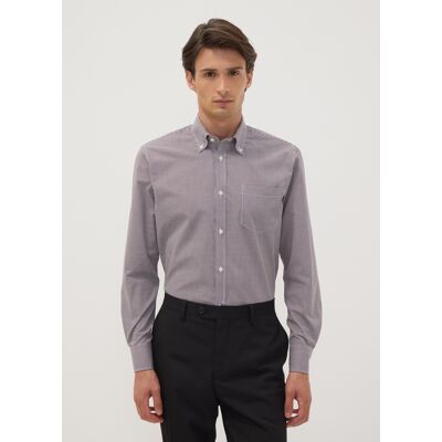 OVS , Camicia Easy Iron Multicolor In Misto Cotone Con Collo Button Down Regular Fit, Uomo, Multicolor, Taglia: 44 OVS , Camicia Easy Iron Multicolor In Misto Cotone Con Collo Button Down Regular Fit, Uomo, Multicolor, Taglia: 44