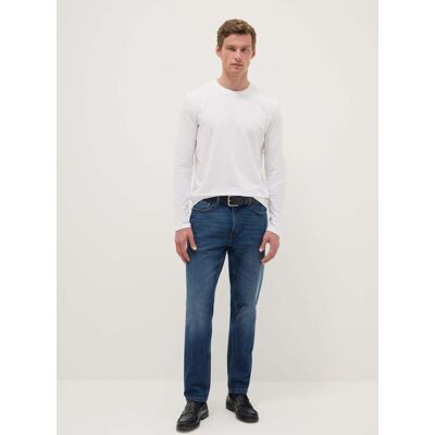 OVS , Jeans In Puro Cotone Blu Relaxed Fit, Uomo, Blu, Taglia: 48 OVS , Jeans In Puro Cotone Blu Relaxed Fit, Uomo, Blu, Taglia: 48