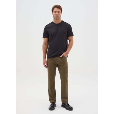 OVS , Pantaloni Marroni In Misto Cotone Slim Fit, Uomo, Marrone, Taglia: 46 OVS , Pantaloni Marroni In Misto Cotone Slim Fit, Uomo, Marrone, Taglia: 46