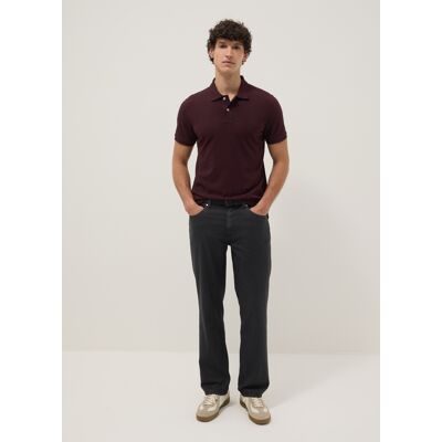 OVS , Pantaloni Neri Casual In Misto Lino E Cotone Regular Fit, Uomo, Nero, Taglia: 52 OVS , Pantaloni Neri Casual In Misto Lino E Cotone Regular Fit, Uomo, Nero, Taglia: 52