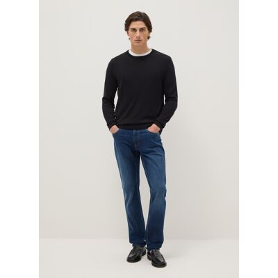OVS , Jeans In Cotone Denim Blu Slim Fit, Uomo, Blu, Taglia: 52 OVS , Jeans In Cotone Denim Blu Slim Fit, Uomo, Blu, Taglia: 52
