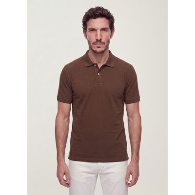OVS , Polo Marrone In Puro Cotone Piquet Con Colletto Classico Regular Fit, Uomo, Marrone, Taglia: XL OVS , Polo Marrone In Puro Cotone Piquet Con Colletto Classico Regular Fit, Uomo, Marrone, Taglia: XL