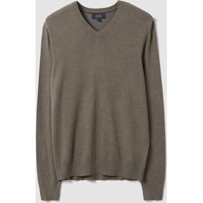 OVS , Maglia Grigia In Misto Viscosa Con Scollo A V Regular Fit, Uomo, Grigio, Taglia: L OVS , Maglia Grigia In Misto Viscosa Con Scollo A V Regular Fit, Uomo, Grigio, Taglia: L