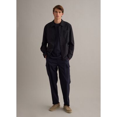 Piombo Contemporary , Shacket Nera Impermeabile Con Chiusura A Bottoni Regular Fit, Uomo, Nero, Taglia: L Piombo Contemporary , Shacket Nera Impermeabile Con Chiusura A Bottoni Regular Fit, Uomo, Nero, Taglia: L