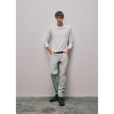 OVS , Jeans Denim Azzurri In Puro Cotone Relaxed Fit, Uomo, Azzurro, Taglia: 54 OVS , Jeans Denim Azzurri In Puro Cotone Relaxed Fit, Uomo, Azzurro, Taglia: 54