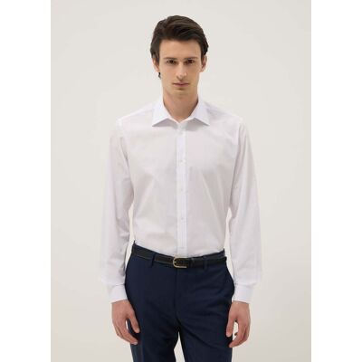 OVS , Camicia A Maniche Lunghe Bianca Slim Fit, Uomo, Bianco, Taglia: 43 OVS , Camicia A Maniche Lunghe Bianca Slim Fit, Uomo, Bianco, Taglia: 43