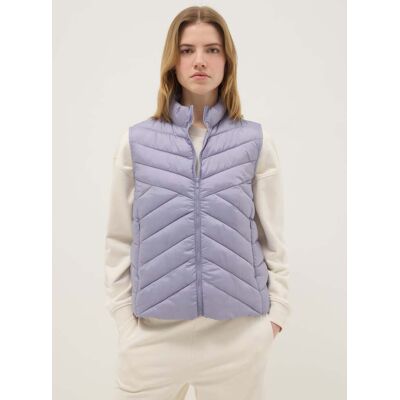 OVS , Gilet Ultralight Imbottito Viola Regular Fit Con Zip, Donna, Viola, Taglia: L OVS , Gilet Ultralight Imbottito Viola Regular Fit Con Zip, Donna, Viola, Taglia: L