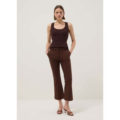 OVS , Tank Top Fitted In Misto Viscosa Marrone, Donna, Marrone, Taglia: XL OVS , Tank Top Fitted In Misto Viscosa Marrone, Donna, Marrone, Taglia: XL