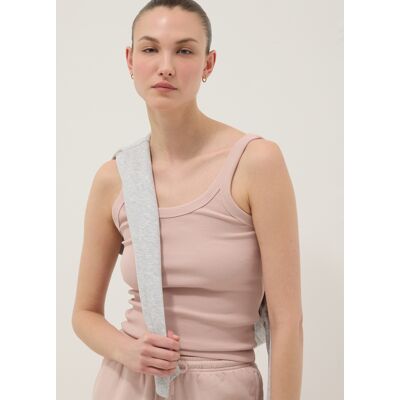 OVS , Canotta Fitted In Cotone Elasticizzato Rosa, Donna, Rosa, Taglia: XL OVS , Canotta Fitted In Cotone Elasticizzato Rosa, Donna, Rosa, Taglia: XL