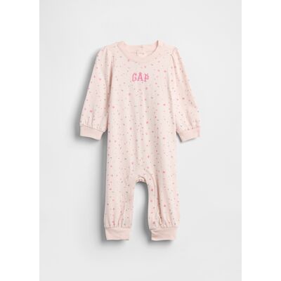 GAP KIDS , Tutina In Cotone Con Logo Gap, Unisex, Rosa, Taglia: 0-3M/46-58 GAP KIDS , Tutina In Cotone Con Logo Gap, Unisex, Rosa, Taglia: 0-3M/46-58