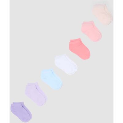 OVS KIDS , Multipack Calze Corte In Misto Cotone Multicolor Da Bambina, Multicolor, Taglia: 37/39 OVS KIDS , Multipack Calze Corte In Misto Cotone Multicolor Da Bambina, Multicolor, Taglia: 37/39
