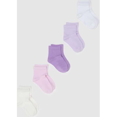 OVS KIDS , Multipack Calze Corte In Misto Cotone Multicolor Da Bambina Regular Fit, Multicolor, Taglia: 34/36 OVS KIDS , Multipack Calze Corte In Misto Cotone Multicolor Da Bambina Regular Fit, Multicolor, Taglia: 34/36