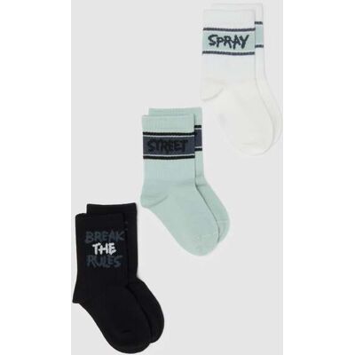 OVS KIDS , Tripack Calze Comode In Misto Cotone Multicolor Da Bambino, Multicolor, Taglia: 31/33 OVS KIDS , Tripack Calze Comode In Misto Cotone Multicolor Da Bambino, Multicolor, Taglia: 31/33